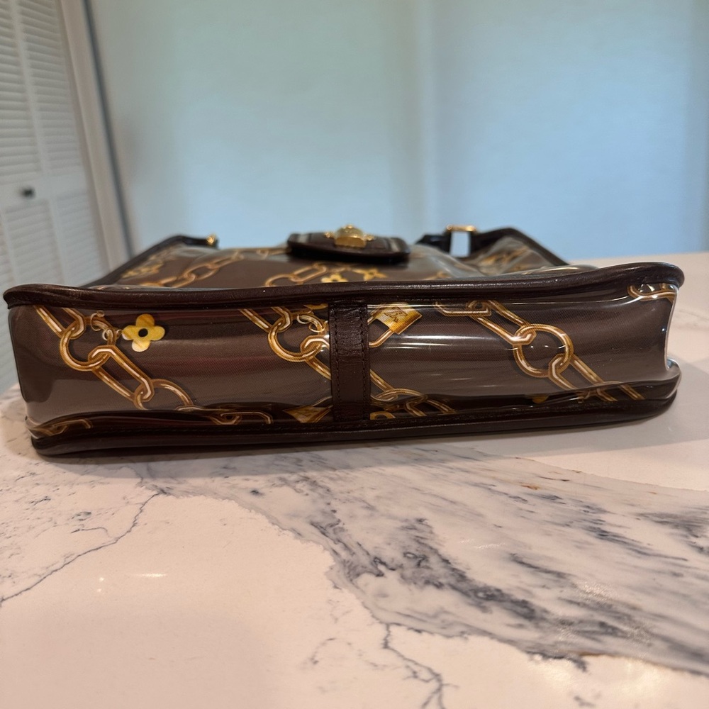 LOUIS VUITTON Taupe Monogram Charms Musette Brown Bag - Picture 12 of 12